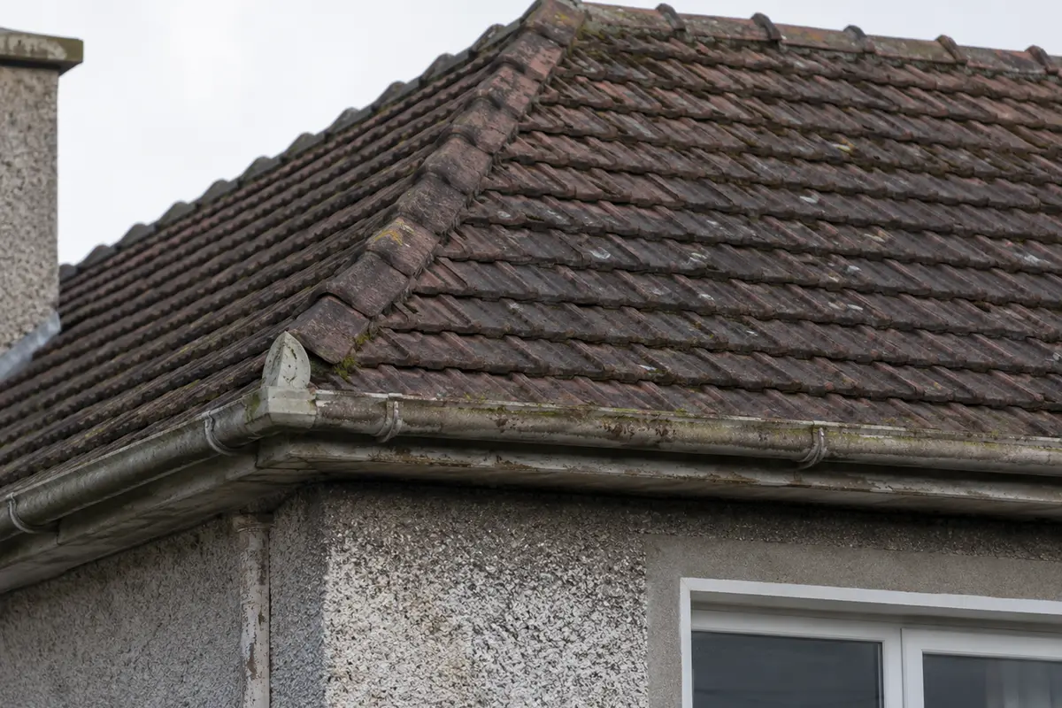 Roof detail on a 1930s corporation house in Donnycarney, Dublin