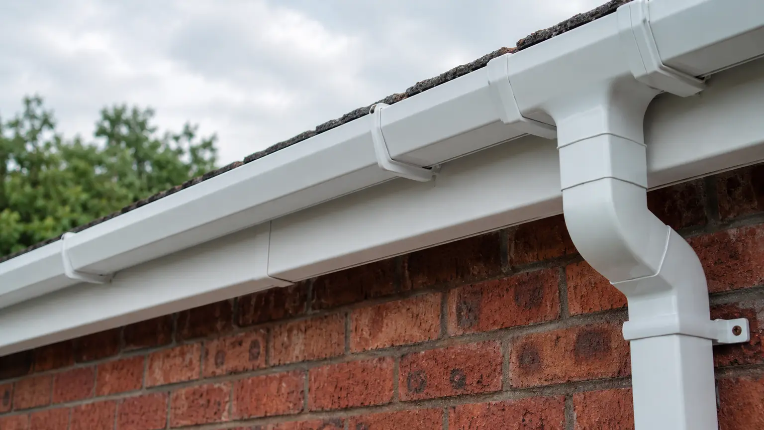 New fascia, soffit and guttering on a Dublin home