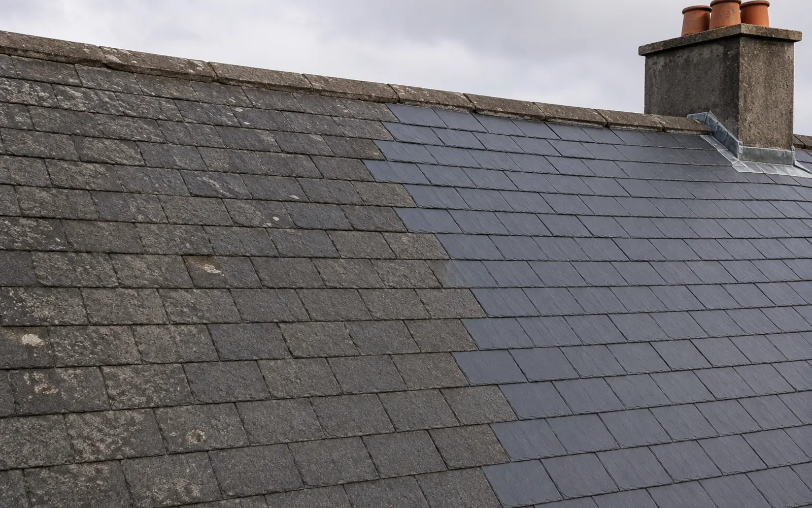Matching Original Slate on a Period Re-Roof