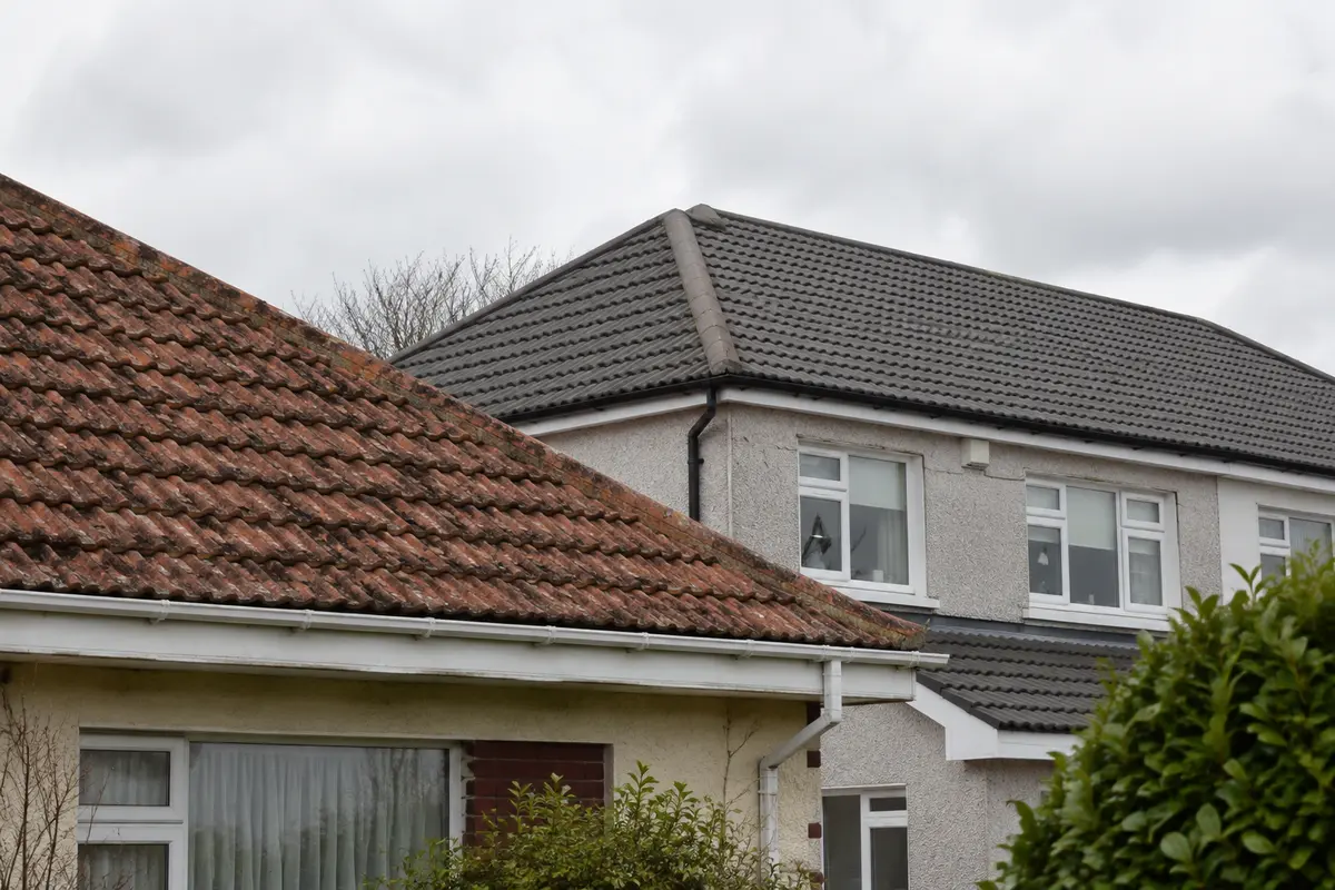 Roof detail on a period house in Killester, Dublin