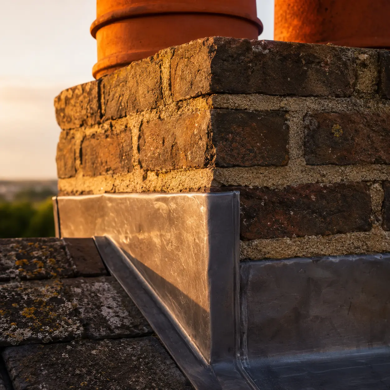 Roof window repair work on a Dublin home