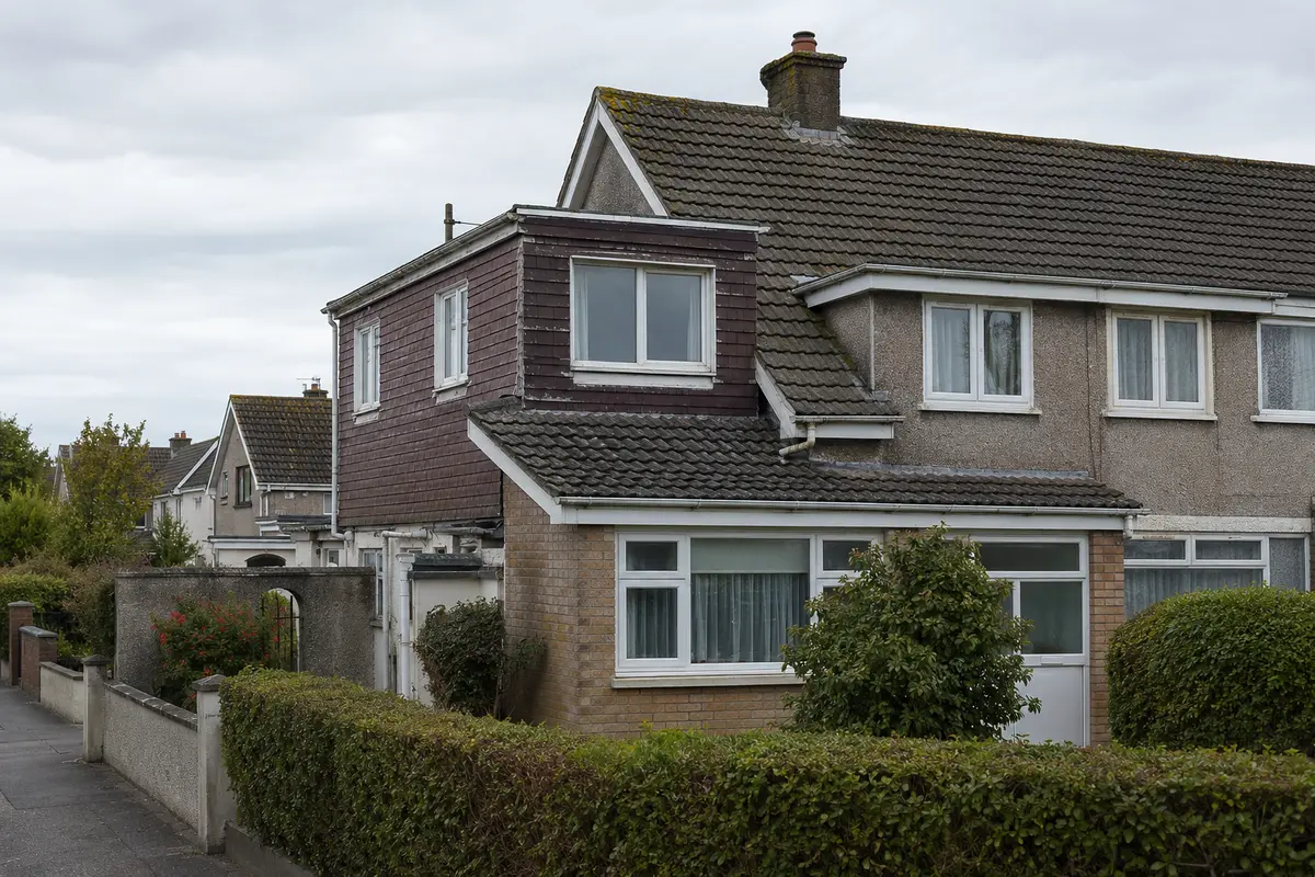A 1970s dormer attic conversion on a Dublin suburban semi