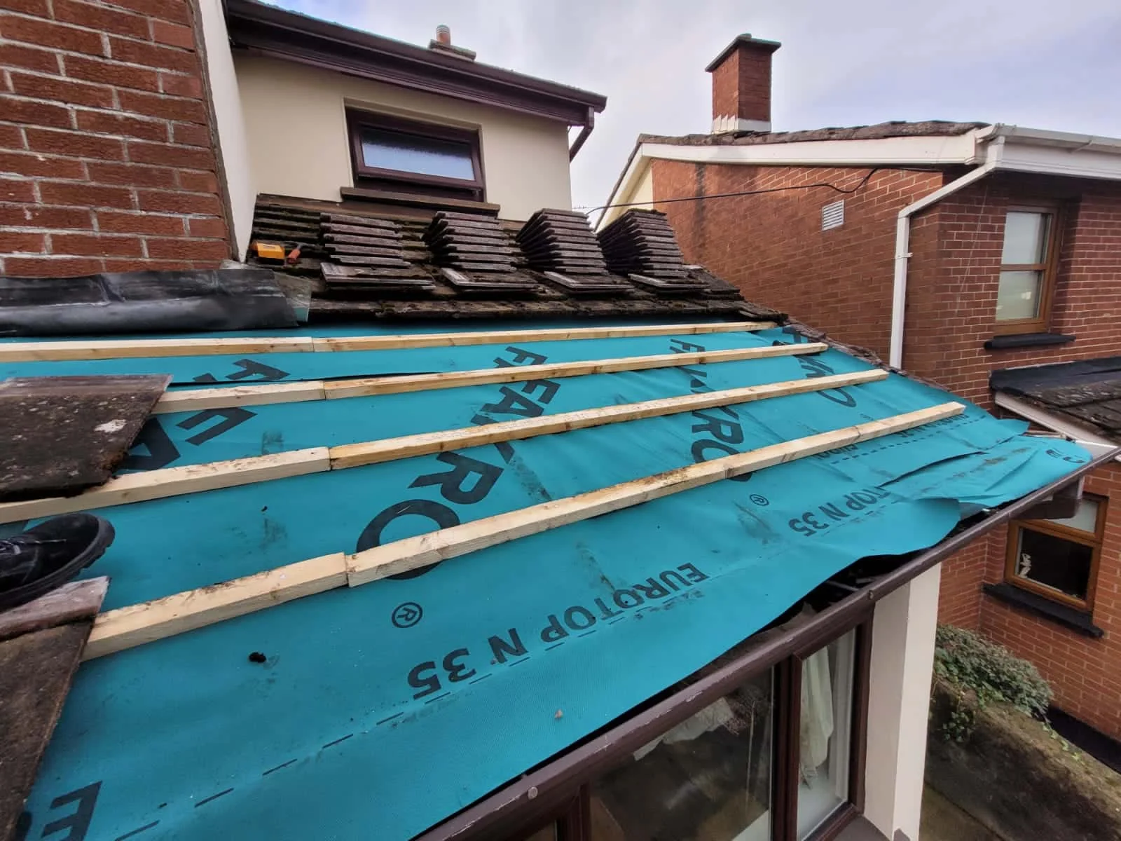 Completed roofing work by The Roofing Academy in Dublin