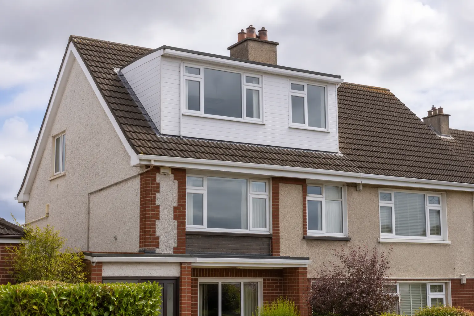 A 1970s dormer attic conversion on a suburban Dublin semi